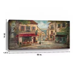 Kirklands Home Canvas Art|Salvatore's Street Canvas Art Print Multi