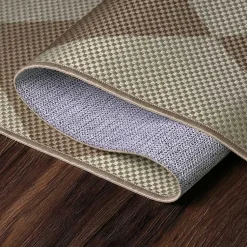 Kirklands Home Area Rugs|Samara Natural Diamond Washable Area Rug, 5x7