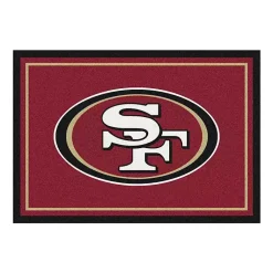 Kirklands Home Area Rugs|San Francisco 49ers Area Rug, 4x6 Red