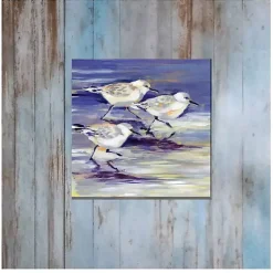 Kirklands Home Outdoor Wall Decor|Sandpipers Outdoor Canvas Art Print