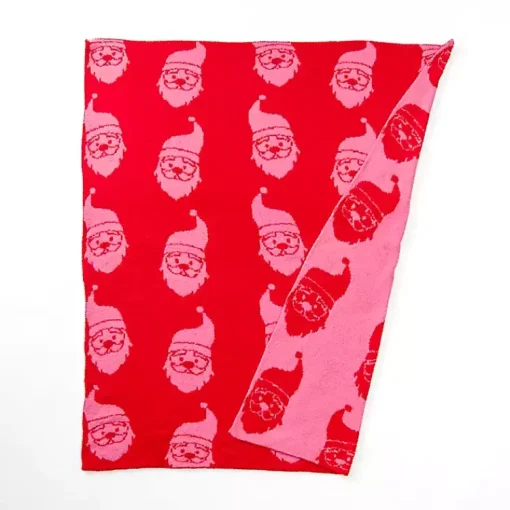 Outlet Santa Claus Cloud Throw Blankets & Throws