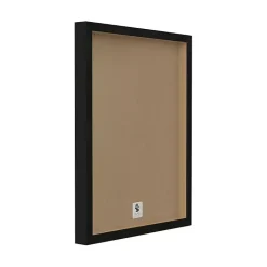 Online Santa with Red Gift Framed Art Print Christmas Art & Wall Decor