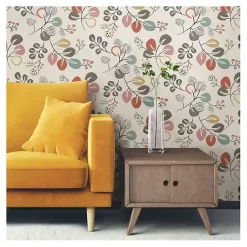 Kirklands Home Wall Murals & Wallpaper|Scandinavian Botanical Peel & Stick Wallpaper