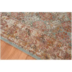 Kirklands Home Area Rugs|Sea Blue Eaton Transitional Area Rug, 7x9