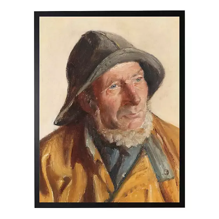 Kirklands Home Framed Art|Sea Captain Portrait Framed Art Print