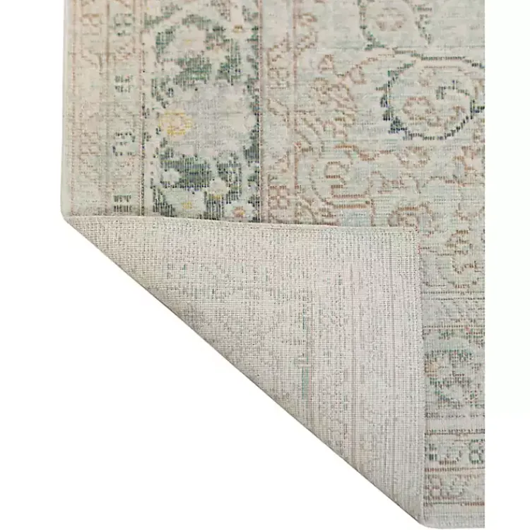 Kirklands Home Area Rugs|Sea Vintage Medallion Area Rug, 2x3 Green
