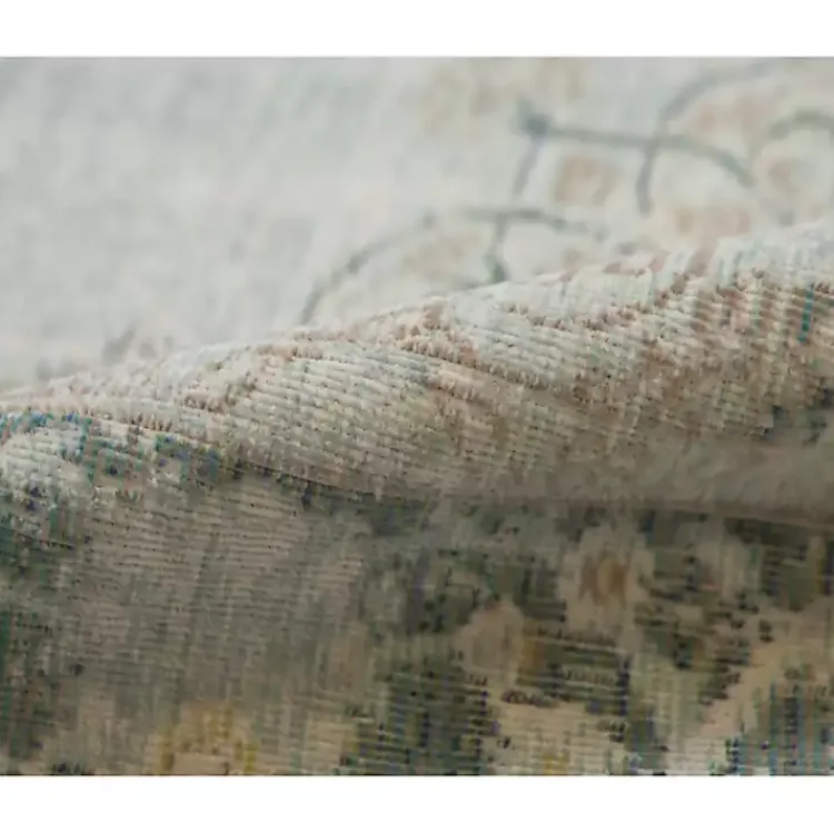 Kirklands Home Area Rugs|Sea Vintage Medallion Area Rug, 2x3 Green