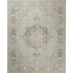 Kirklands Home Area Rugs|Sea Vintage Medallion Area Rug, 5x7 Green