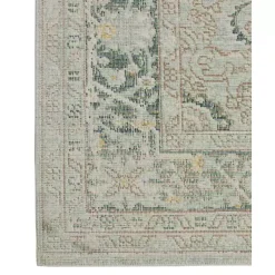 Kirklands Home Area Rugs|Sea Vintage Medallion Area Rug, 7x10 Green
