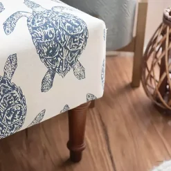 Kirklands Home Accent Chairs|Sea Turtle Print Accent Chair
