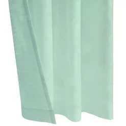 Kirklands Home Curtains & Drapes|Seafoam Boucle Sheer Curtain Panel, 108 in. Green