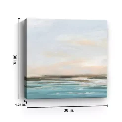 Kirklands Home Canvas Art|Seafoam Sunset Canvas Art Print