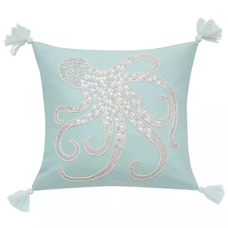 Online Seaglass Octopus Pillow Pillows