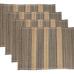 Kirklands Home Table Linens|Seagrass Striped 4-pc. Placemat Set