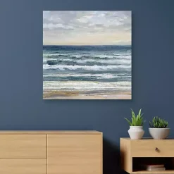 Kirklands Home Canvas Art|Seascape Skies Canvas Art Print Blue