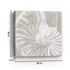 Kirklands Home Canvas Art|Seashell Close Up Canvas Art Print