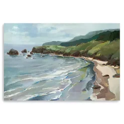 Kirklands Home Canvas Art|Seaside Cliffs Giclee Canvas Art Print, 60x40 in.