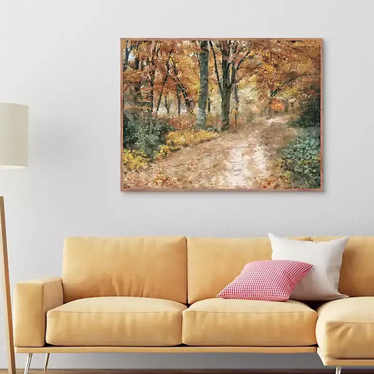 Kirklands Home Canvas Art|Seasonal Colors Framed Canvas Art Print