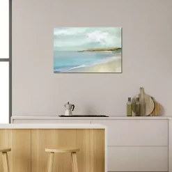 Kirklands Home Canvas Art|Secluded Beach Canvas Art Print Multi
