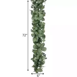 Clearance Seeded Silver Dollar Eucalyptus Garland Arrangements & Greenery