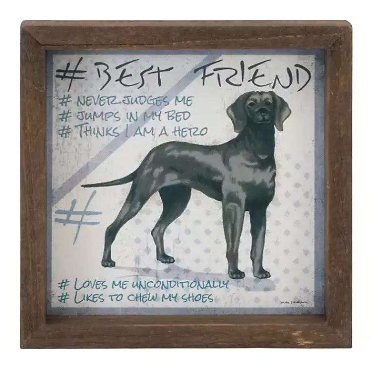 Kirklands Home Framed Art|Sentimental Dogs Framed Art Prints, Set of 6 Multi