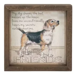 Kirklands Home Framed Art|Sentimental Dogs Framed Art Prints, Set of 6 Multi