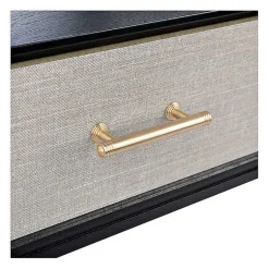 Kirklands Home Console Tables|Serena 2-Drawer Console Table Black