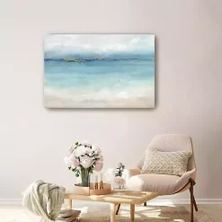 Kirklands Home Canvas Art|Serene Sea Abstract Canvas Wall Art