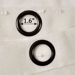 Kirklands Home Curtains & Drapes|Sheer Textured Curtain Panel Set, 84 in White