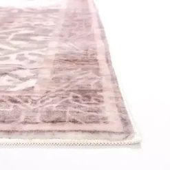 Kirklands Home Area Rugs|Shiva Red Botanical Washable Area Rug, 8x10