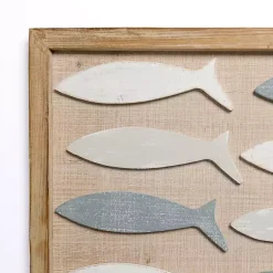 Kirklands Home Wall Plaques|Shoalmate Fish Wood Wall Plaque