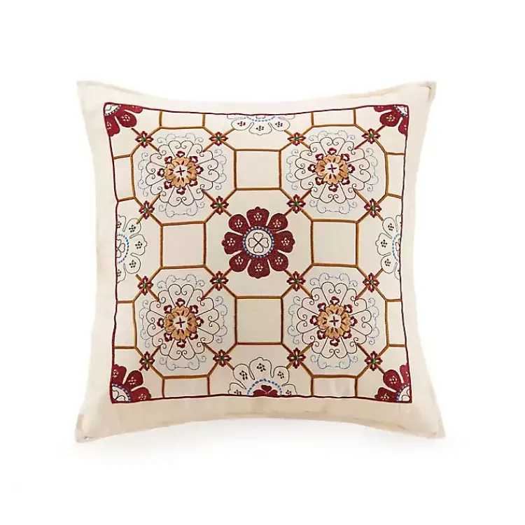 Kirklands Home Comforters|Shyla Yellow Vinework Queen 5-pc. Comforter Set