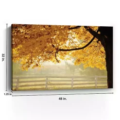 Kirklands Home Canvas Art|Silence is Golden Canvas Art Print, 48x32 in.