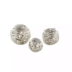 Online Cut-Out Metal Orbs, Set of 3 Bowl Filler