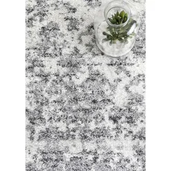 Kirklands Home Area Rugs|Silver Deena Abstract Area Rug, 7x9