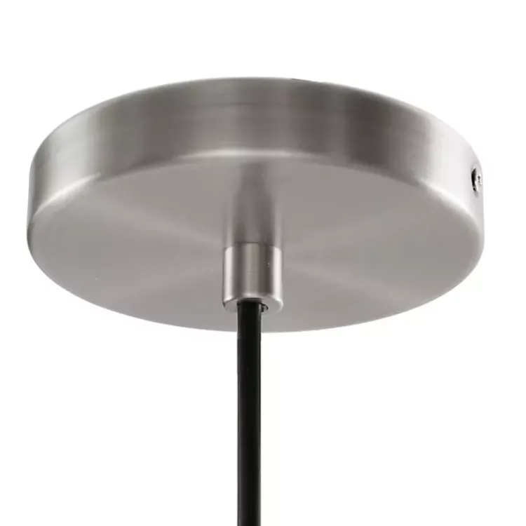 Kirklands Home Chandeliers & Pendant Lighting|Glass Avalon Pendant Light Silver