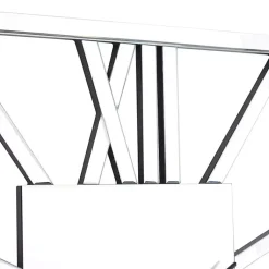 Kirklands Home Clocks|Silver Glass Frame Wall Clock