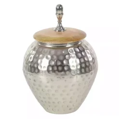 Best Jar with Mango Wood Lid Decorative Bowls & Jars