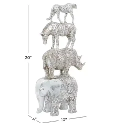 Best Resin Stacked Animals Sculpture Statues & Figurines