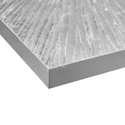 Kirklands Home Canvas Art|Sunburst Dimensional Resin Wall Art Silver