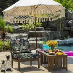 Kirklands Home Outdoor Cushions & Pillows|Simone Tropical 2-pc. Outdoor Deep Seat Cushion