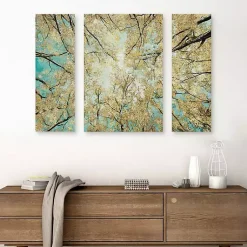 Kirklands Home Canvas Art|Sky High Canvas Art Prints, Set of 3