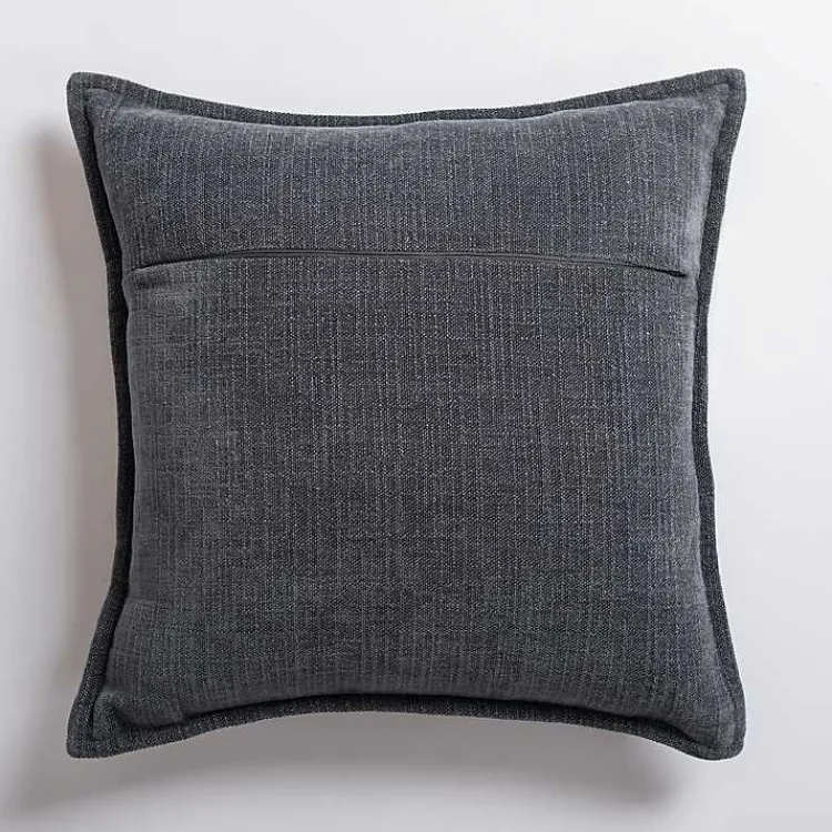 Best Slate Desert Chenille Pillow Pillows