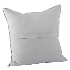 Slate Fringed Edge Pillow Pillows