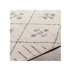 Kirklands Home Area Rugs|Slate Gray Diamond Print Area Rug, 7x10