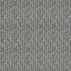 Kirklands Home Outdoor Cushions & Pillows|Slate Herringbone Outdoor Seat Cushions, Set of 2 Gray
