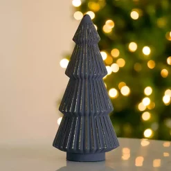 Hot Slate Mercury Glass Christmas Tree Christmas Decorations