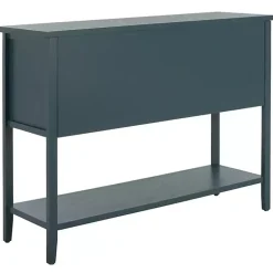 Kirklands Home Cabinets & Sideboards|Slate Teal 4-Drawer Charlotte Sideboard Blue