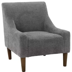 Kirklands Home Accent Chairs|Slate Upholstered Shea Accent Chair Gray