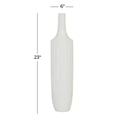 New Slender Curtain Ribbed Vase Vases
